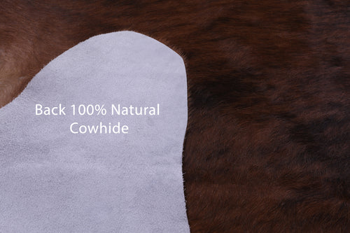 Brindle Natural Brown Cowhide Rug - XX-Large 8' 4
