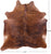 Brindle Natural Brown Cowhide Rug - XX-Large 8' 4"H x 7' 7"W
