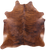 Brindle Natural Brown Cowhide Rug - XX-Large 8' 4"H x 7' 7"W