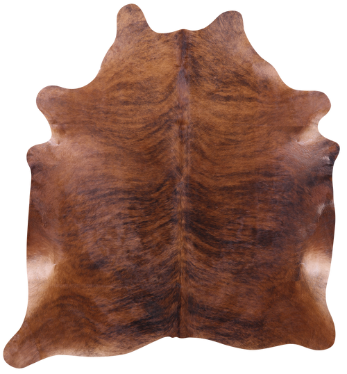 Brindle Natural Brown Cowhide Rug - XX-Large 8' 4
