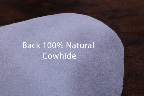 Brown Brindle Natural Cowhide Rug - XX-Large 8' 0