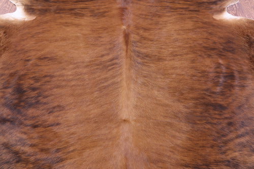 Brown Brindle Natural Cowhide Rug - XX-Large 8' 0