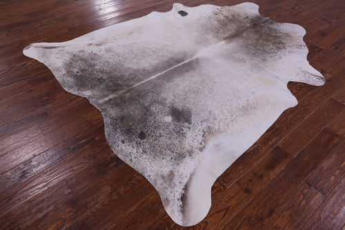 Brown Salt & Pepper Natural Cowhide Rug - XX-Large 8' 8