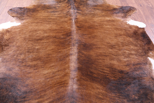 Brindle Natural Brown Cowhide Rug - XX-Large 8' 5