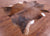 Brindle Natural Brown Cowhide Rug - XX-Large 8' 5"H x 7' 4"W