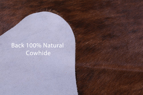 Brindle Natural Brown Cowhide Rug - XX-Large 8' 5