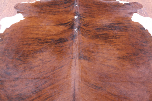 Brindle Natural Brown Cowhide Rug - XX-Large 8' 0