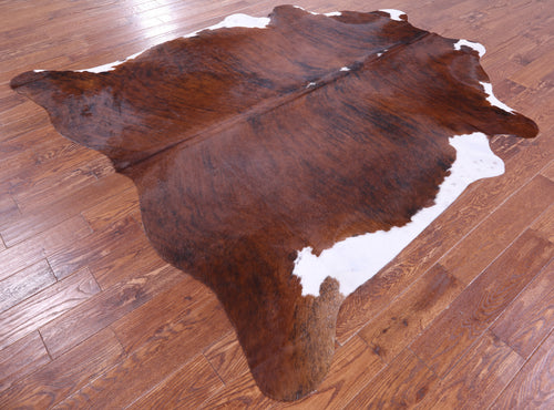 Brindle Natural Brown Cowhide Rug - XX-Large 8' 0