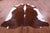 Brown & White Natural Cowhide Rug - XX-Large 9' 0"H x 7' 4"W