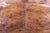 Brindle Natural Brown Cowhide Rug - XX-Large 8' 1"H x 7' 7"W