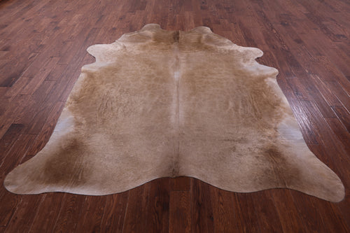 Light Brown Natural Cowhide Rug - XX-Large 8' 0