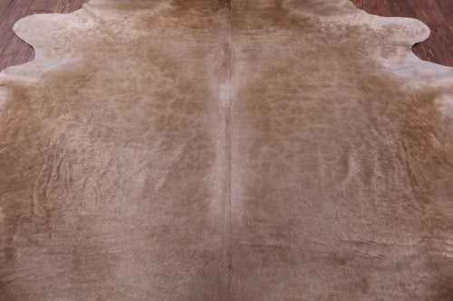 Light Brown Natural Cowhide Rug - XX-Large 8' 0