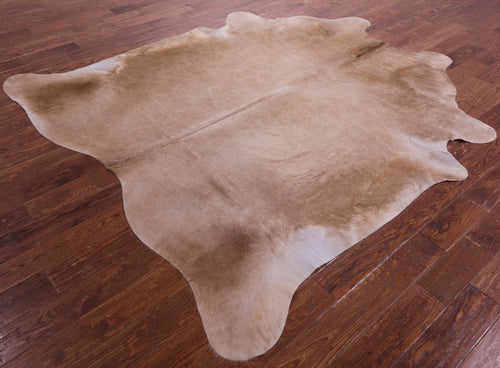 Light Brown Natural Cowhide Rug - XX-Large 8' 0