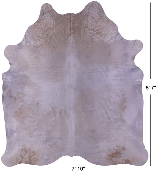 Champagne Natural Cowhide Rug - XX-Large 8' 7