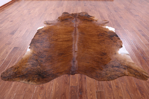 Brindle Natural Brown Cowhide Rug - XX-Large 8' 7