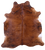 Brindle Natural Brown Cowhide Rug - XX-Large 8' 7"H x 8' 1"W