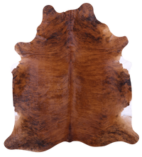 Thumbnail for Brindle Natural Brown Cowhide Rug - XX-Large 8' 7