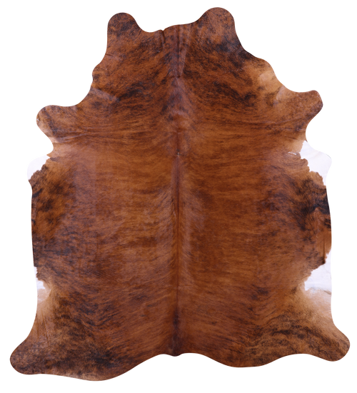 Brindle Natural Brown Cowhide Rug - XX-Large 8' 7