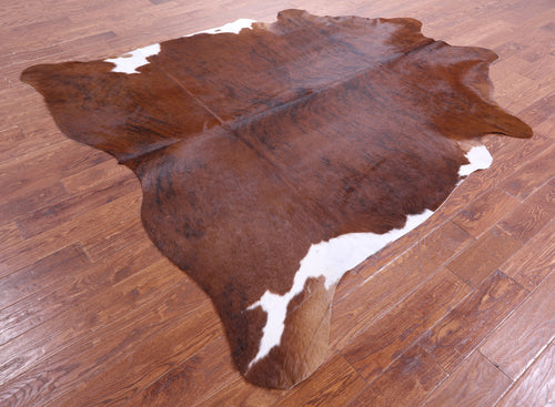 Brindle Natural Brown Cowhide Rug - XX-Large 8' 6