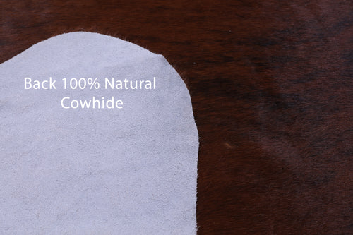 Brindle Natural Brown Cowhide Rug - XX-Large 8' 6
