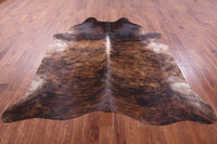 Thumbnail for Brindle Natural Brown Cowhide Rug - XX-Large 8' 0