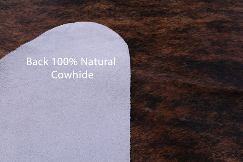 Brindle Natural Brown Cowhide Rug - XX-Large 8' 0