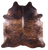 Brindle Natural Brown Cowhide Rug - XX-Large 8' 0"H x 7' 6"W