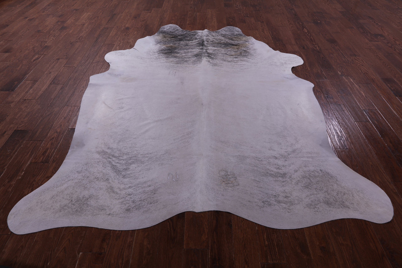 Grey Brindle Natural Cowhide Rug - XX-Large 8' 6"H x 7' 1"W