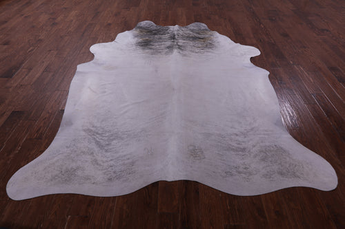 Grey Brindle Natural Cowhide Rug - XX-Large 8' 6