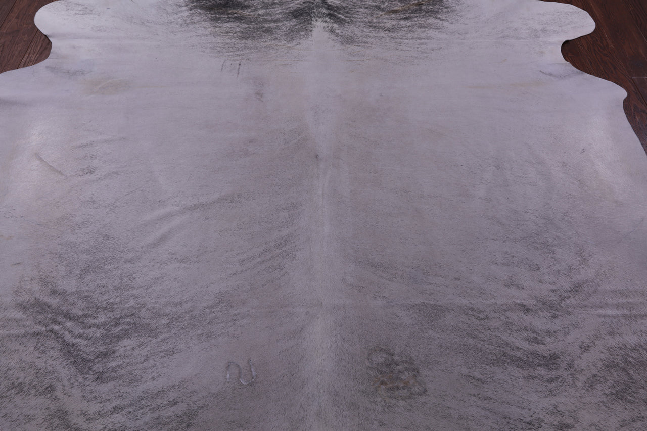 Grey Brindle Natural Cowhide Rug - XX-Large 8' 6"H x 7' 1"W