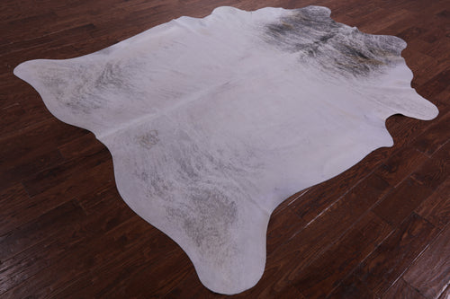 Grey Brindle Natural Cowhide Rug - XX-Large 8' 6