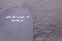 Thumbnail for Grey Brindle Natural Cowhide Rug - XX-Large 8' 6