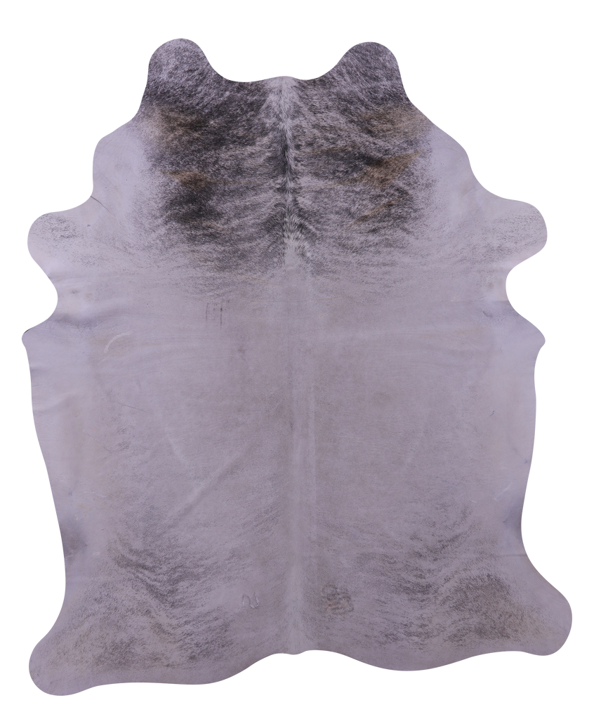 Grey Brindle Natural Cowhide Rug - XX-Large 8' 6"H x 7' 1"W