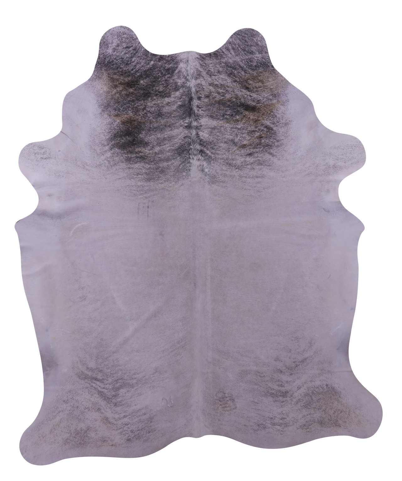 Grey Brindle Natural Cowhide Rug - XX-Large 8' 6"H x 7' 1"W