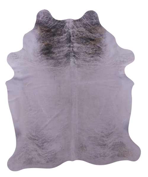 Grey Brindle Natural Cowhide Rug - XX-Large 8' 6