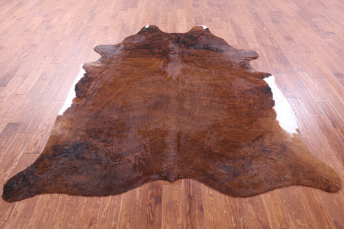 Brown Natural Cowhide Rug - XX-Large 8' 2