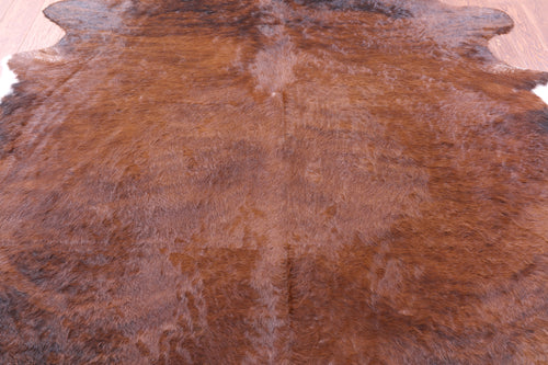 Brown Natural Cowhide Rug - XX-Large 8' 2