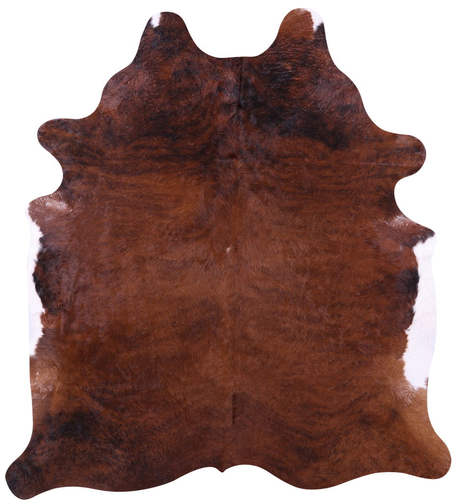 Brown Natural Cowhide Rug - XX-Large 8' 2"H x 7' 4"W