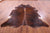 Brindle Natural Brown Cowhide Rug - XX-Large 8' 3"H x 7' 7"W