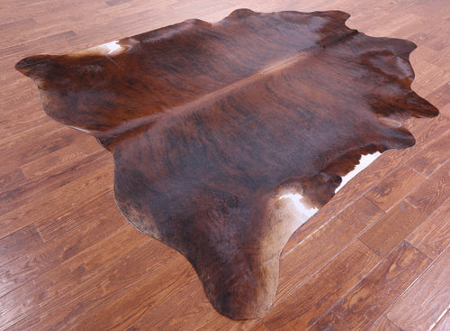 Brindle Natural Brown Cowhide Rug - XX-Large 8' 3