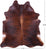 Brindle Natural Brown Cowhide Rug - XX-Large 8' 3"H x 7' 7"W