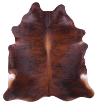 Thumbnail for Brindle Natural Brown Cowhide Rug - XX-Large 8' 3
