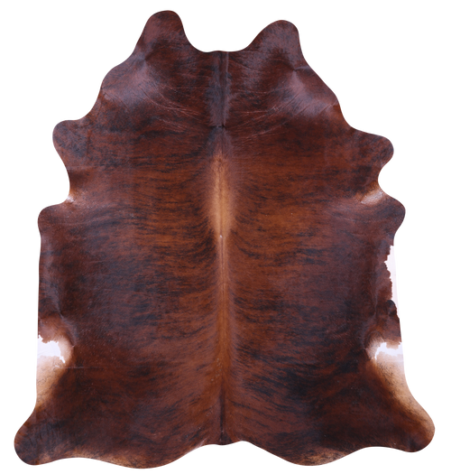 Brindle Natural Brown Cowhide Rug - XX-Large 8' 3
