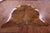 Light Brindle Natural Cowhide Rug - XX-Large 8' 7"H x 7' 8"W