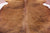 Light Brindle Natural Cowhide Rug - XX-Large 8' 7"H x 7' 8"W