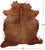 Light Brindle Natural Cowhide Rug - XX-Large 8' 7"H x 7' 8"W