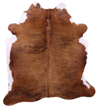 Thumbnail for Light Brindle Natural Cowhide Rug - XX-Large 8' 7