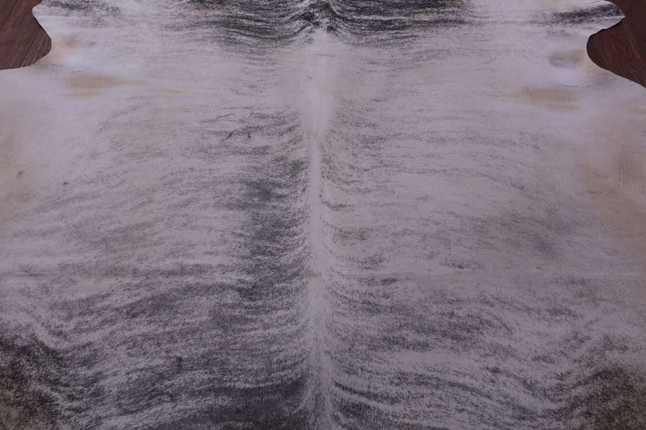 Grey Brindle Natural Cowhide Rug - XX-Large 8' 5"H x 7' 6"W