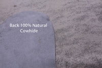 Thumbnail for Grey Brindle Natural Cowhide Rug - XX-Large 8' 5