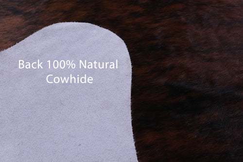 Brindle Natural Brown Cowhide Rug - XX-Large 8' 0